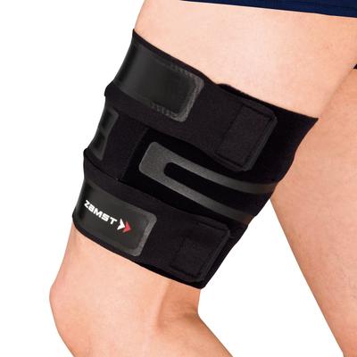 ZAMST FILMISTA THIGH Thin Thigh Size 377803 Support, Black, L,