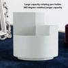 Pen Holder Multifunctional 3 Slots 360 Degree Rotating Stationery Supplies   for School Work Art Supplies