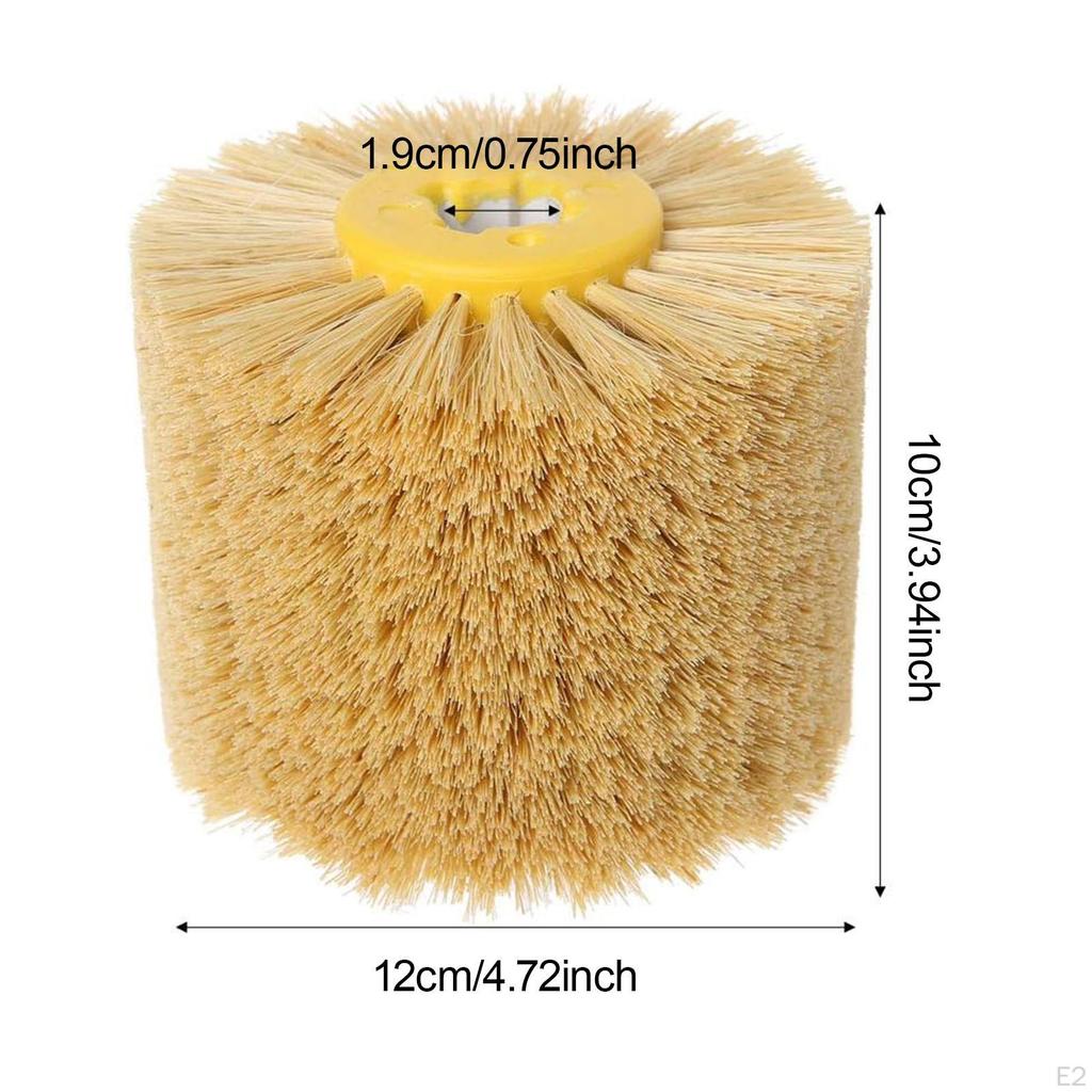 Sisalborsten Polierscheibe Bürste Drahtbürste Schleifmittel Entrosten, Polierscheibe, Schleifen, für Metall