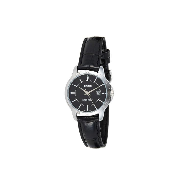 CASIO Women's Standard Series Black Watch LTP-V004L-1A LTP-V004L-1A