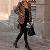 2025 Leopard Print Suit: European & American Slim Fit Jacket, Fashionable Outerwear.