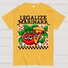 Legalize Marinara Cotton Summer Casual Cool Loose T-Shirt