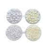 Straight-Hole White Imitation Pearl Beads, Shoe, Bag, Clothing Decoration Accessories,DIY Handmade Bead Jewelry Materials