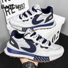 Nuevos Zapatos de Hombre de Diseño Color Block Transpirables para Correr para Hombre Vulcanizados Clásicos de Moda Masculina Suela Gruesa Zapatillas Chunky