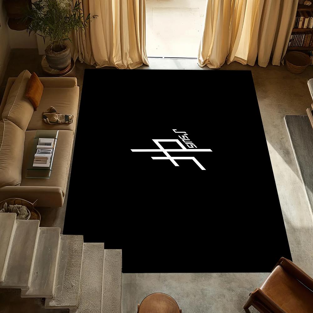 Door Mat q-Qlf Anti-Slip Kitchen Bedroom Handmade p-PNL Tufted Rug Carpet singer Living Rapper Room Entrance Decoration