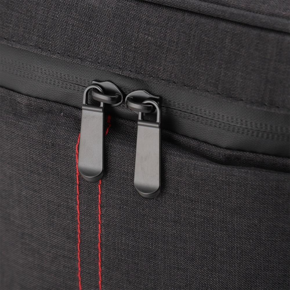 Canvas Material Wine Cooler Bag Black/Grey Insulated Wine Case Wine Protective Case For Travel