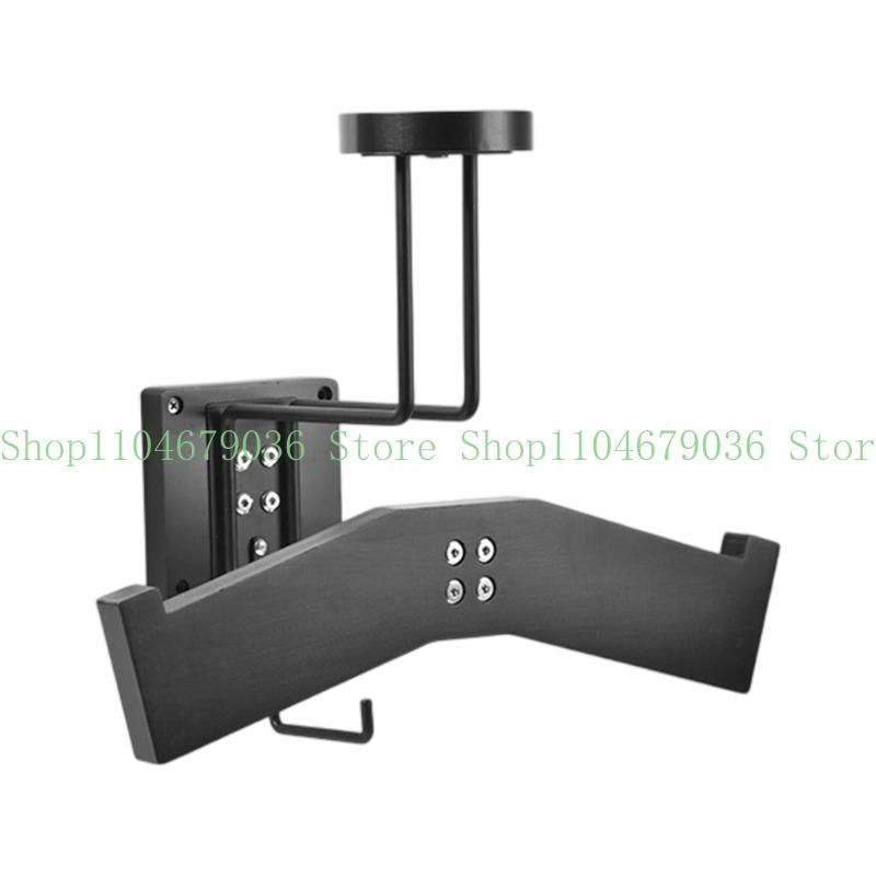 652F Motorcycle Helmets Hook Rack Helmet Display Hange Shelf Wall Mount for Home