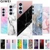 Phone Cases For Galaxy Z Fold6 5G Case Fashion Marble Protective Back Covers for Samsung Galaxy ZFold6 5G Z Fold 6 Hard Shells