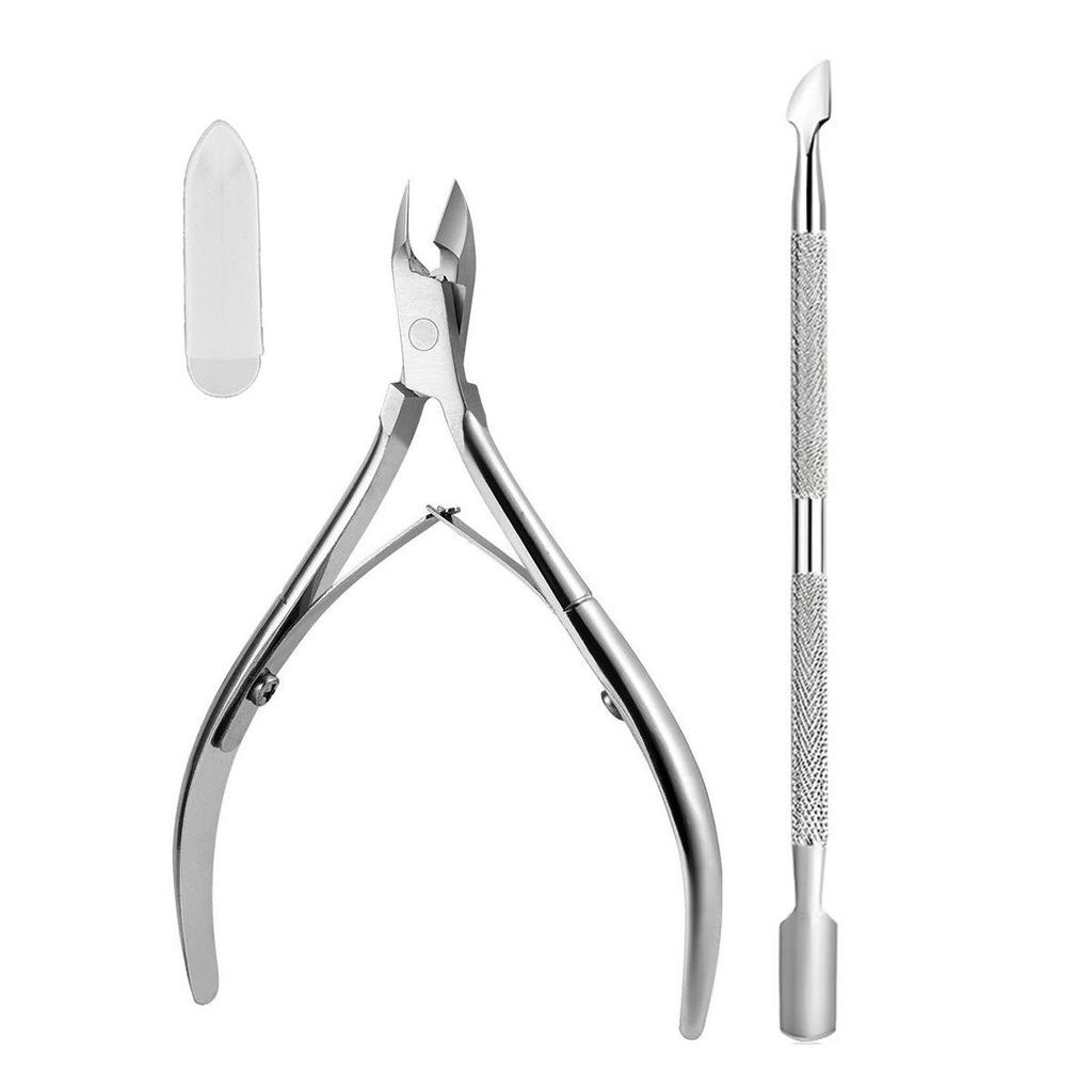 Large Opening Cuticle Nipper D501: Professional Nail Tool for Removing Dead Skin, Hangnails, and Thick Nails