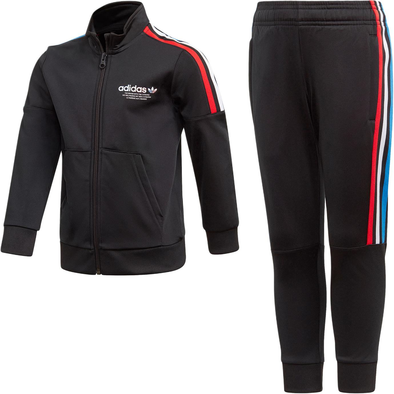 Adidas Originals Adidas Originals Tracksuit Casual Sportswear Black Children Aged 3 7 Years Old GN7431 110