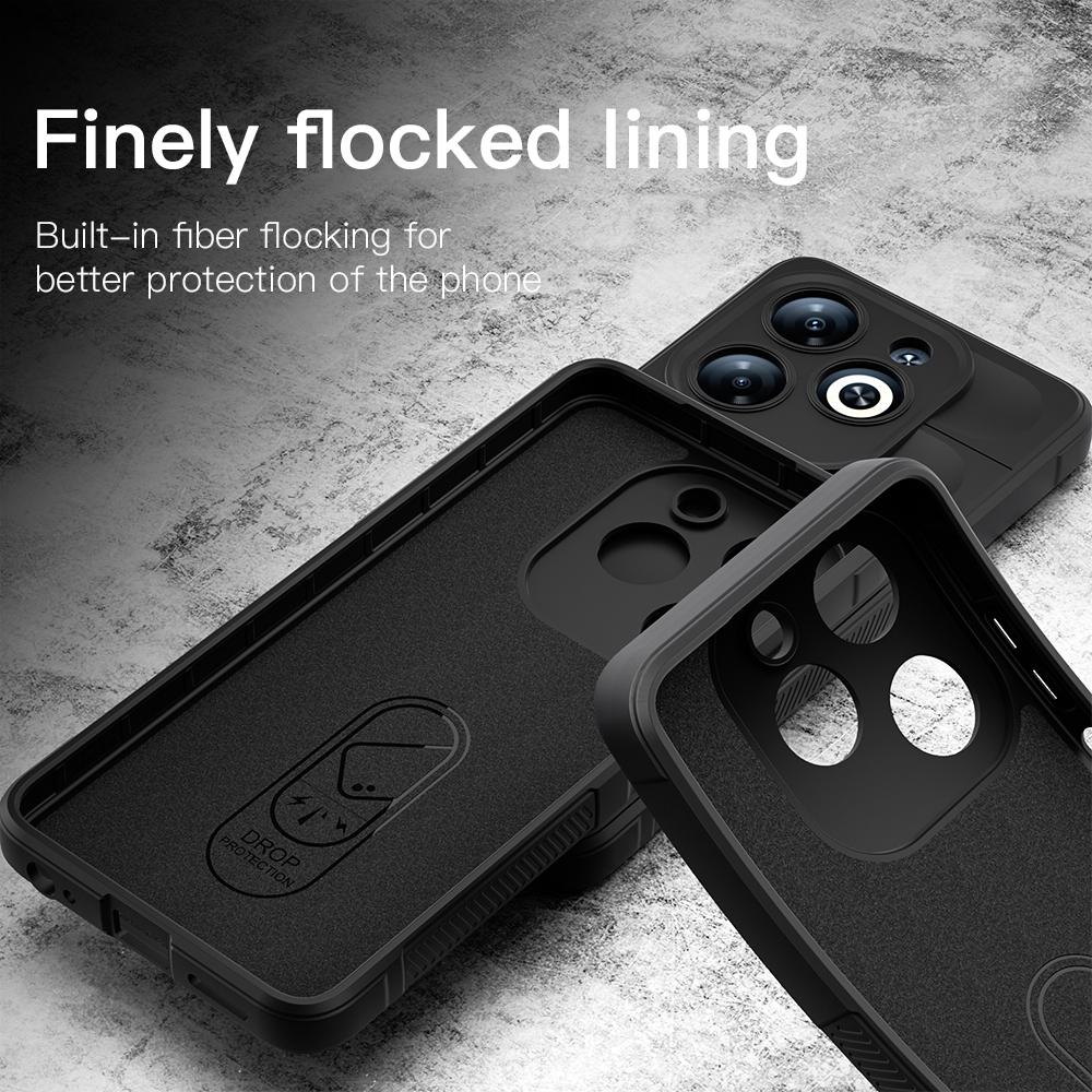 KEYSION Shockproof Matte Case for TECNO Spark Go 2024 20 20C Anti-skid Soft Silicone Phone Back Cover for Tecno Pop 8
