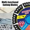 Multi Purpose Black Angle Grinder Saw Blade Iron 115mm Multi Material Cutting Blades Angle Grinder Saw Blades Tool Accessories