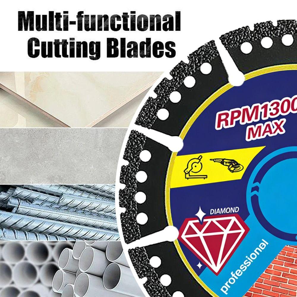 Multi Purpose Black Angle Grinder Saw Blade Iron 115mm Multi Material Cutting Blades Angle Grinder Saw Blades Tool Accessories
