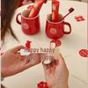 Lianxiji Mickey Mouse Couple's Ceramic Washroom Gift Set