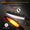 Precise Motorcycle Turn Signal LED Light E24 Flowing Water Flashing Indicator Bendable Tail Stop Signal Light For Honda P
