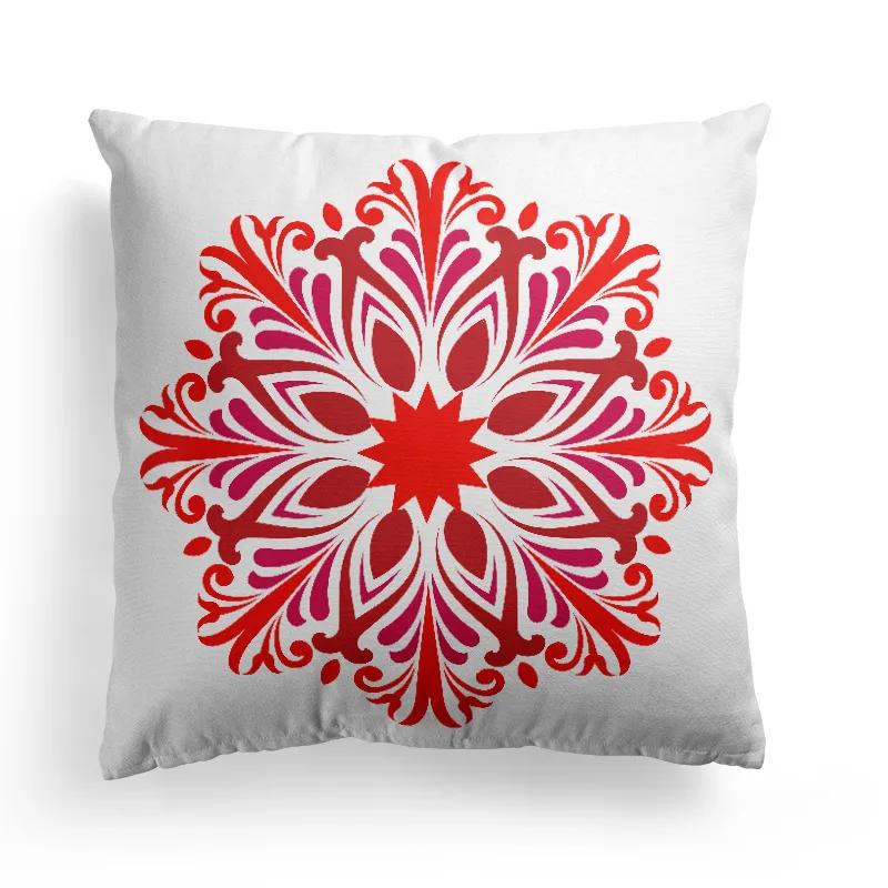 Creative Modern Ethnic Geometry Pillowcase Simple Black/White Sofa Cushion Case Hot Nordic Livingroom Bedroom Decorative Pillows