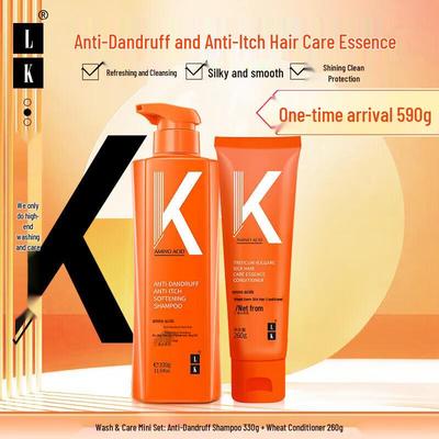 LK Anti-Dandruff Shampoo & Ginger Conditioner Hair Care Set