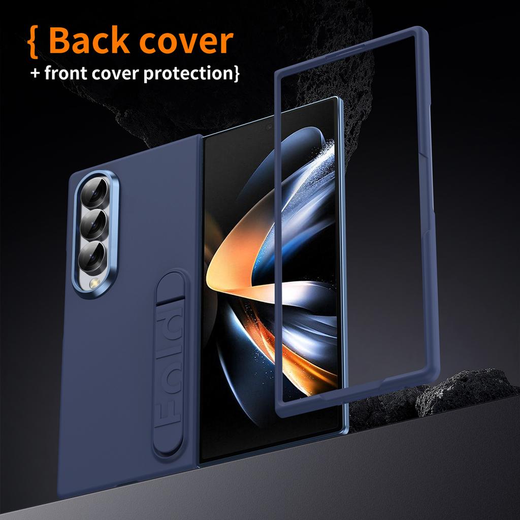 For Samsung Galaxy Z Fold4 5G Case Kickstand Hard PC Phone Cover (without Screen Protector)