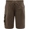 STONE ISLAND Logo Drawstring Casual Shorts Men Shorts Brown K1S156200002S0123-V0054