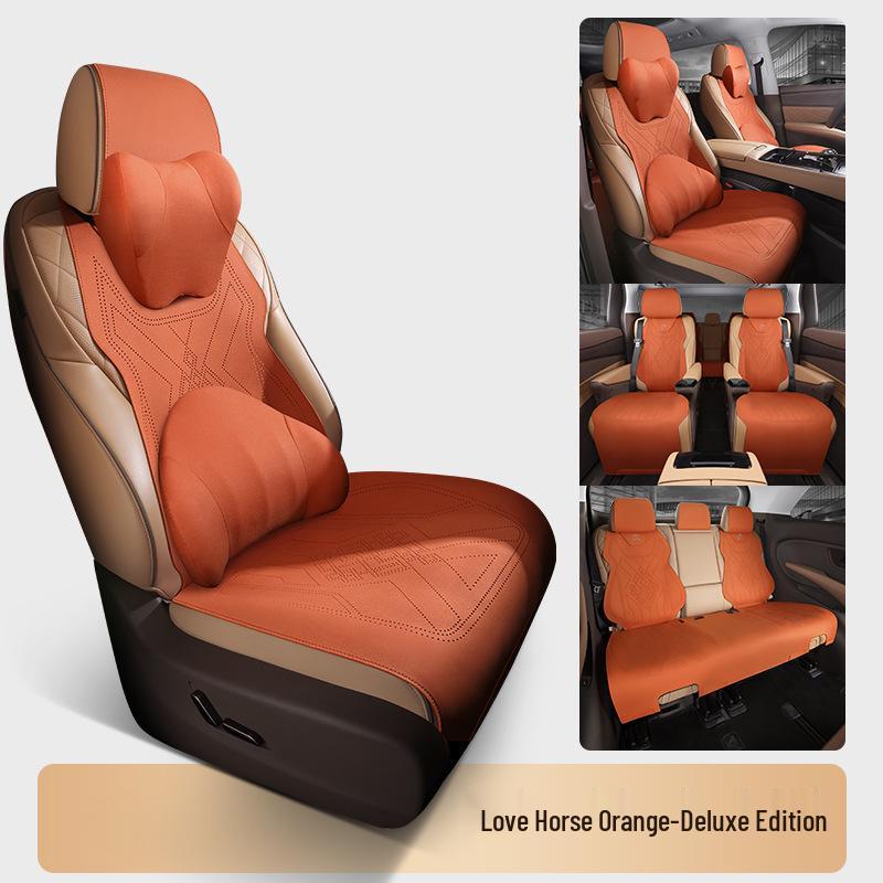 Buick LaCrosse & GL8 Suede Car Seat Cushion - All Seasons Saddle Design