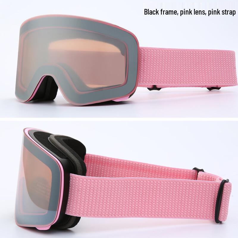 UOSU Adult Double-Layer Cylindrical Ski Goggles