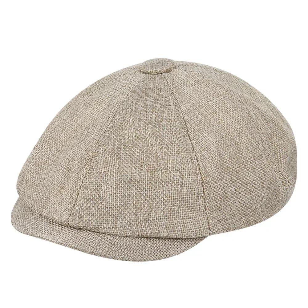 Klasyczny Kapelusz Dla Mężczyzn Czapki Vintage Retro Tweed Peaky Blinders Beret Płaska Czapka z Daszkiem Czapki Uliczne Dla Kobiet Mężczyzn