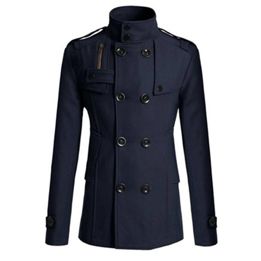 winter coat double breasted