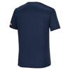 Mizuno Table Tennis Game Short JTTA Size S Shirt, Sleeve, U-Neck, Unisex, Moisture-Wicking, Quick-Drying, Certified, 82JAA110, Navy,