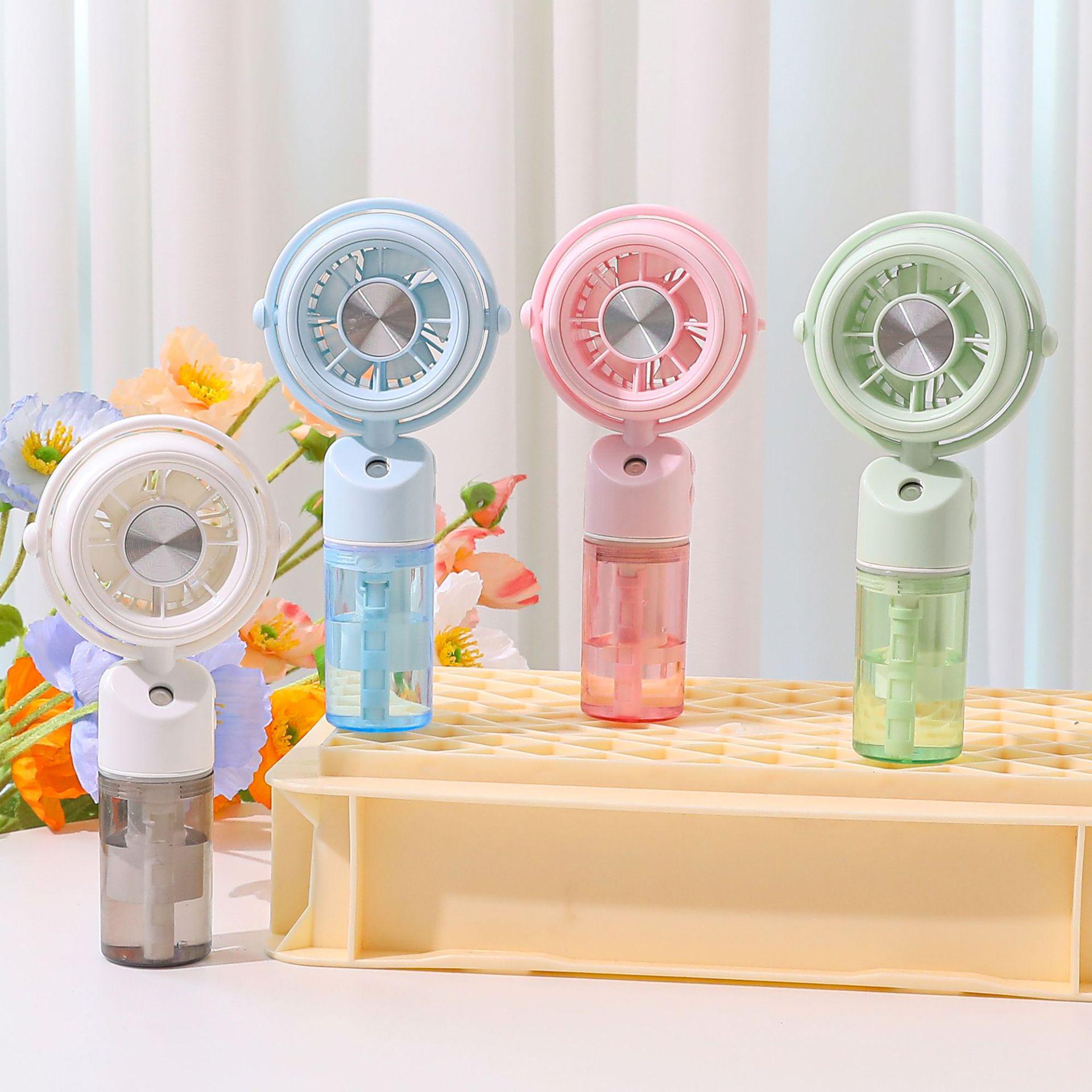 

USB Rechargeable Silent Handheld & Desktop Fan with Powerful Wind for Student Cooling Factory/Wholesale/Export/Cross-border