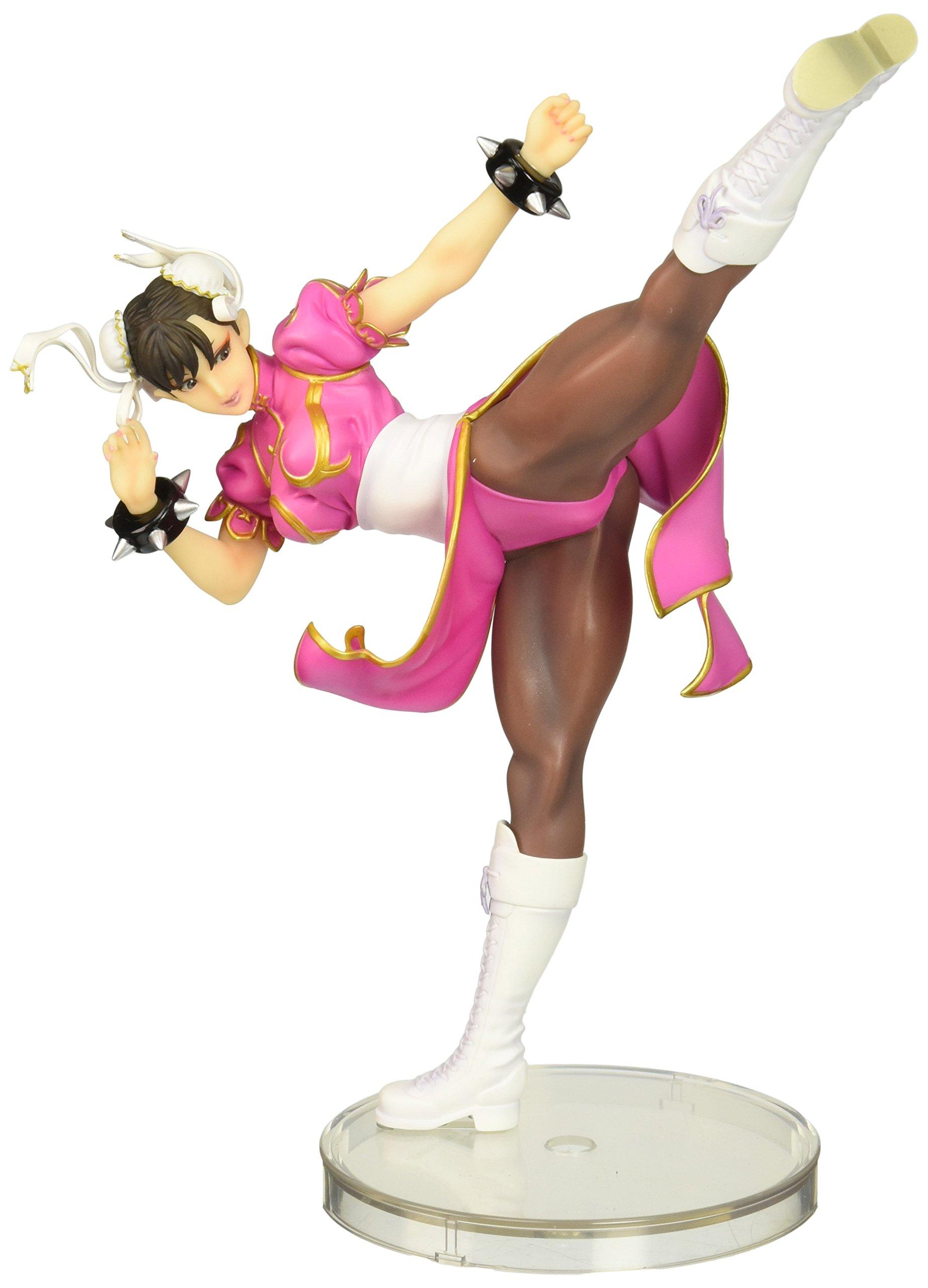 STREET FIGHTER Bishoujo Лимитированное издание Чун-Ли -РОЗОВЫЙ КОСТЮМ- розовый