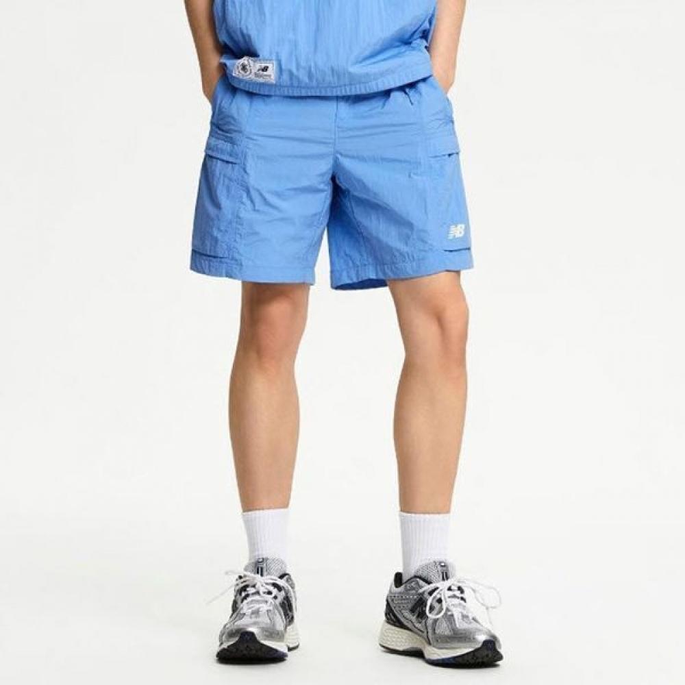 

New Balance Club Uni Nbsc 4.5 Part Woven Short Pants Nbnve22513 51 blue/75