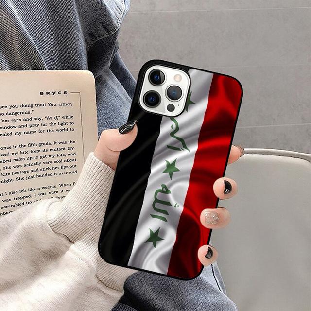 

Iraqi Iraq Flag Phone Case For iPhone 17 Air 16 15 Plus Max 14 13 12 11 Pro Max Cover Shell coque iPhone 11pro max