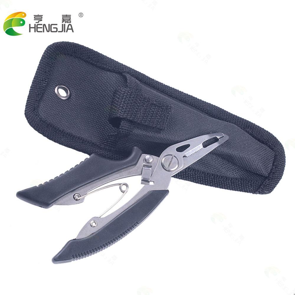 

Stainless Steel Lure Pliers Fishing Tool Set Curved Nose Line Cutter Hook Remover Fishing Equipment Multi-Functional