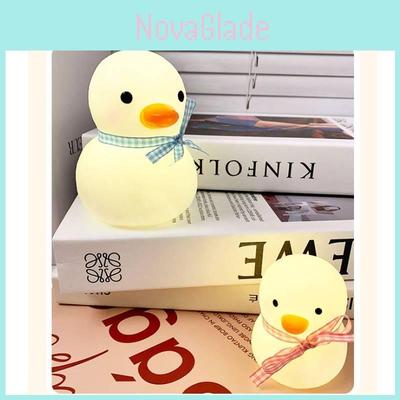 Cartoon Duck Night Light Creative Bedroom Bedside Lamp Decorative Toy Glowing Children's Lamp
