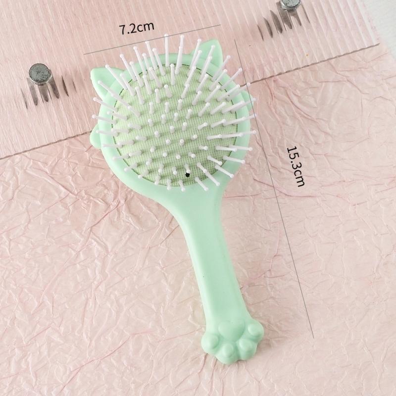 Tragbare Haarbürste Tragbare Massage-Haarbürste Antistatischer Kamm Massage-Kammkralle Für Friseure Tragbare Nutzung Reise