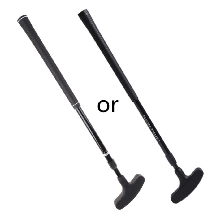 Two Way Retractable Golf Putter Premium Grip Two-Way for Head Right Or Left Hand