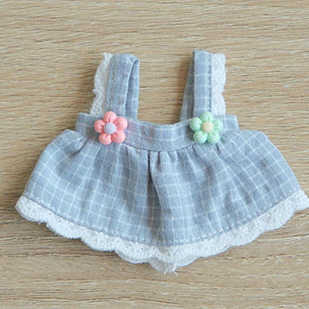 10cm Cotton Doll Clothes Fashion Doll PU Leather Pants Casual Wears Skirt Clothes for 1/12 BJD Dolls Clothes Accessories