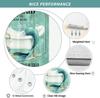 Funny Mermaid In Bathtub Shower Curtain Featuring Bubble Bath And Tail Wash Your Tail Text Artistic Print Elegant Home Decor Ite