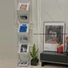 Foldable A4 Aluminum Alloy Display Stand for Exhibitions and Conventions Home Organization and Storage