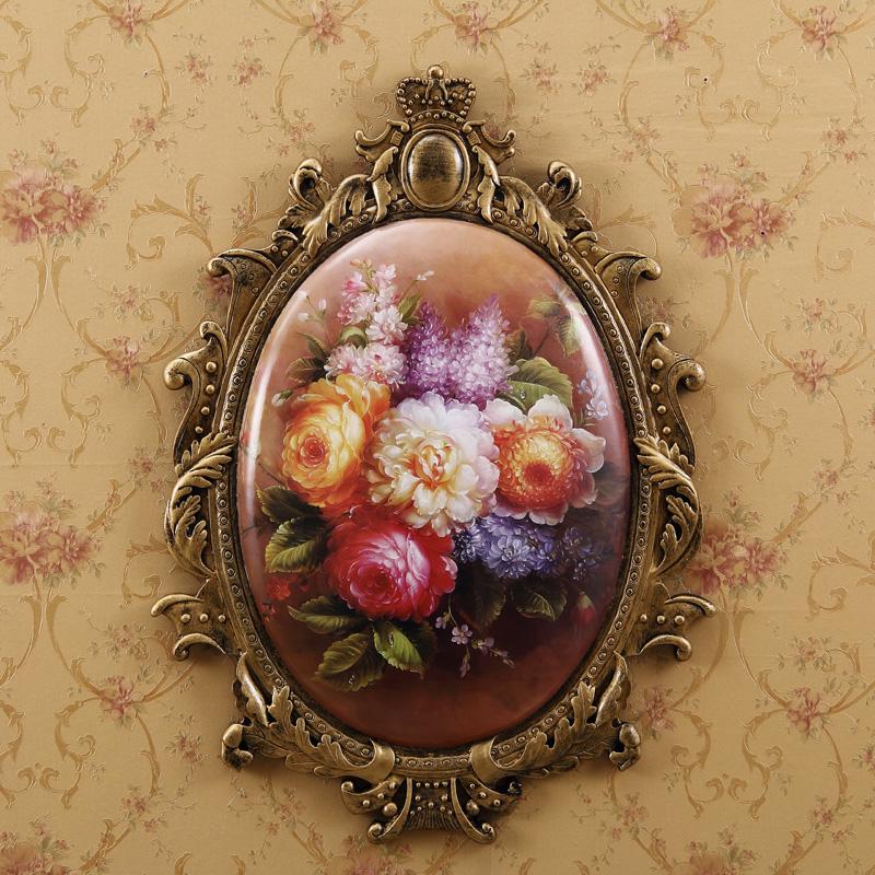 European Wall-Mounted Resin Wall Art Hanging Ornament