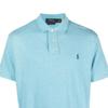Polo Ralph Lauren SS23 Solid Color Logo Printed Short Sleeve Polo Shirt Men tops Light-Blue 710680784-309