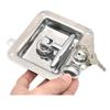 Panel Lock Duty Trucks Stainless Steel Recessed Paddle Handle Locks with Linkage T-folding Handle for Large Heavy Camper Trailer