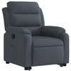 VidaXL Recliner, Relaxation Chair with Backrest, Seat with Armrests, Living Room TV Armchair, Modern, Grey 3205093