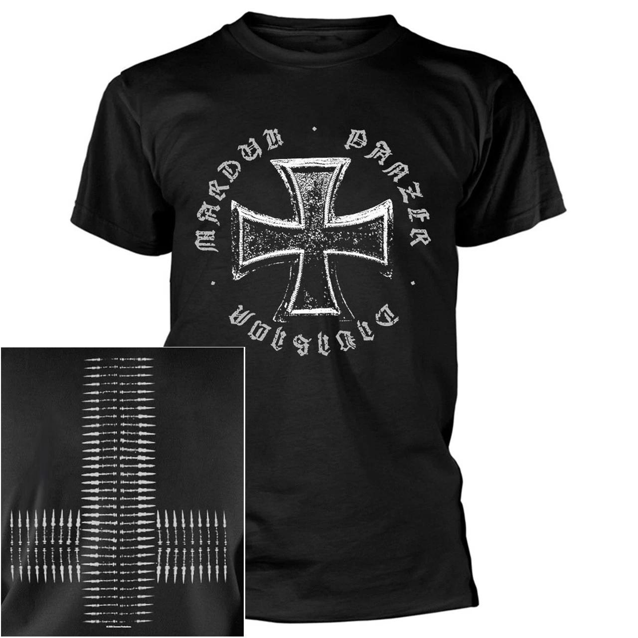 Marduk Iron Cross Shirt S-XXL T-shirt Official Black Metal Band Tshirt 3XL