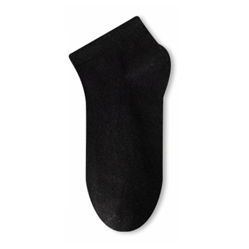 

Белые носки женские короткие носки хлопковые носки носки без косточек короткие черные носки средней длины летние One Size чёрный