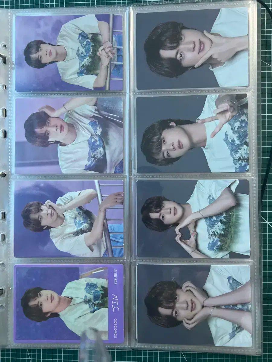 

[Б/У] Все 9 SOWOOZOO Джин (ДЖИН Ким Сокджин) Джин (ДЖИН Сокджин) БТС (Бангтанские мальчики) BTS Бромайд Торговые Карточки Все Участники