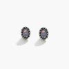 J.Lauren 01M02292 Opal Cubic Antique Silver Earrings