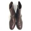Munsingwear Leather Engineer Long Boots Brown Size 7.5 25.5cm Made in Japan(USED)