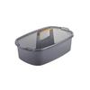 Thick Plastic Handheld Storage Basket for Bathroom, Kitchen, Cosmetics, and Cleaning Tools