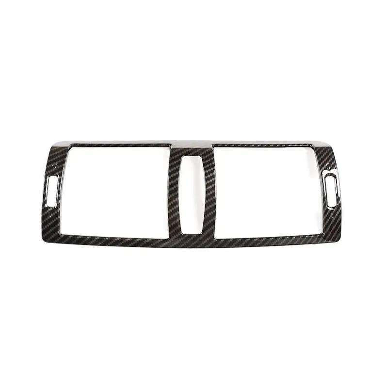 Car Styling For BMW 1 Series E81 E82 E87 ABS Car Interior Sticker Central Control Air Outlet Frame Trim Cover Auto Accessories